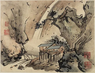 Pintura con los dedos, de un álbum de diez, 1684